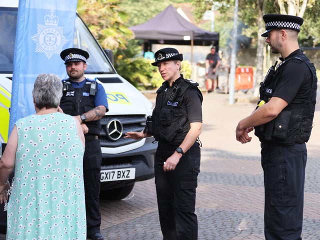 Sussex Police day of action in Worthing, Shoreham and Southwick. Picture: Eddie Mitchell SUS-200108-122938001