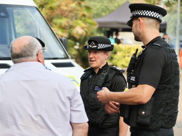 Sussex Police day of action in Worthing, Shoreham and Southwick. Picture: Eddie Mitchell SUS-200108-123001001