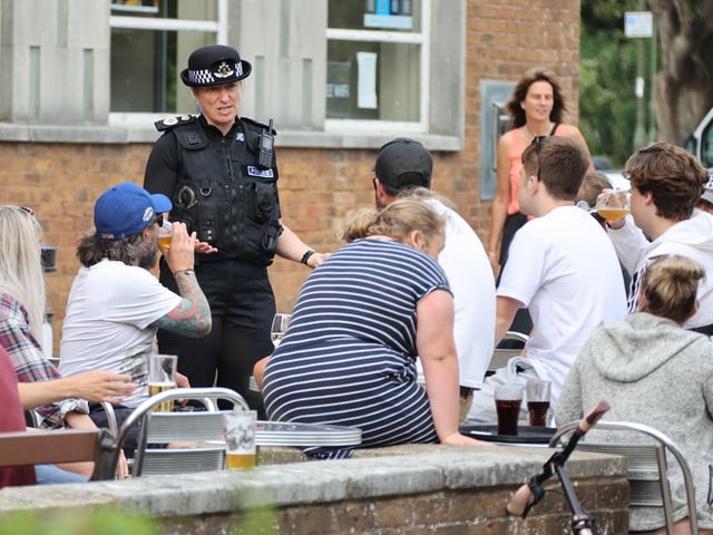 Sussex Police day of action in Worthing, Shoreham and Southwick. Picture: Eddie Mitchell SUS-200108-122745001