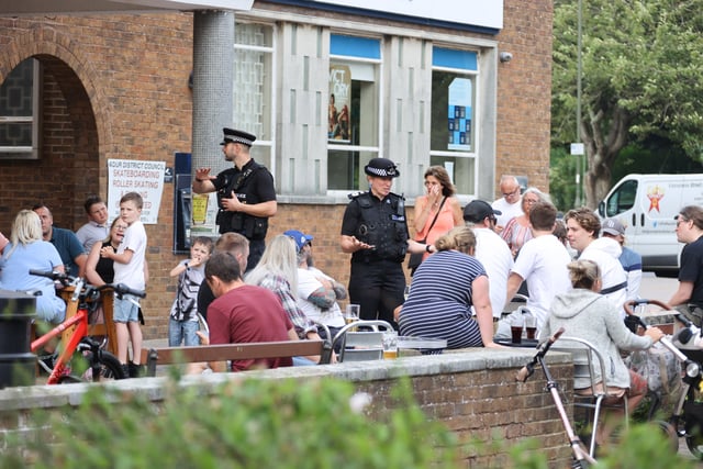 Sussex Police day of action in Worthing, Shoreham and Southwick. Picture: Eddie Mitchell SUS-200108-123157001