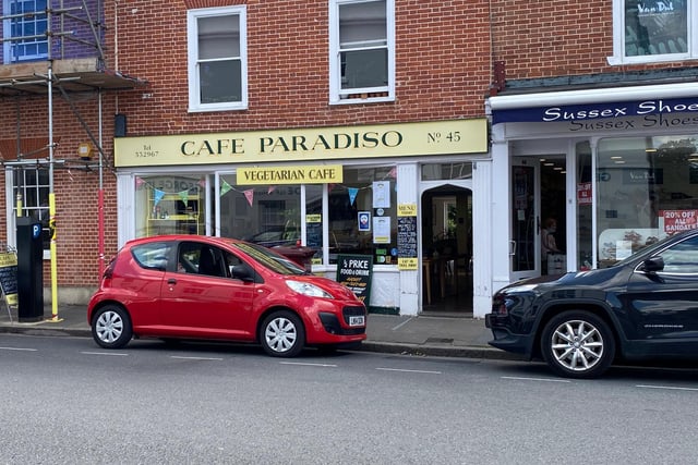 Cafe Paradiso in North Street