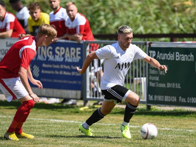 Action from the Arundel-Loxwood pre-season friendly / Pictures: PW Sporting Photography