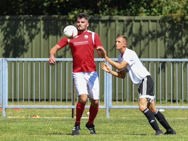 Action from the Arundel-Loxwood pre-season friendly / Pictures: PW Sporting Photography
