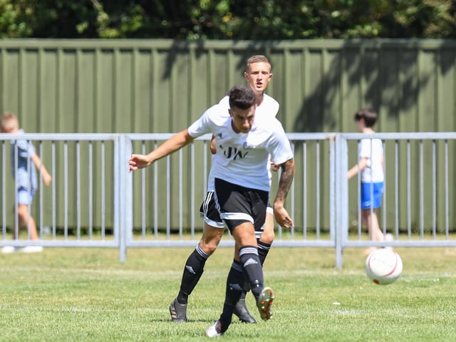 Action from the Arundel-Loxwood pre-season friendly / Pictures: PW Sporting Photography