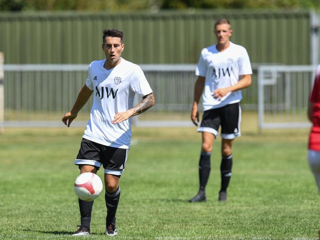 Action from the Arundel-Loxwood pre-season friendly / Pictures: PW Sporting Photography