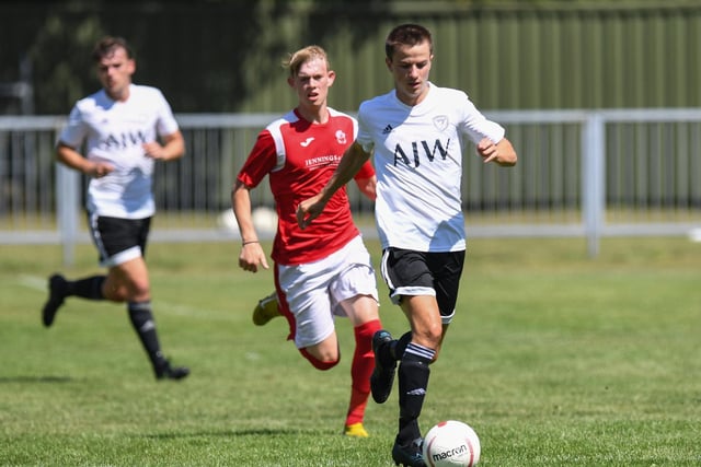 Action from the Arundel-Loxwood pre-season friendly / Pictures: PW Sporting Photography