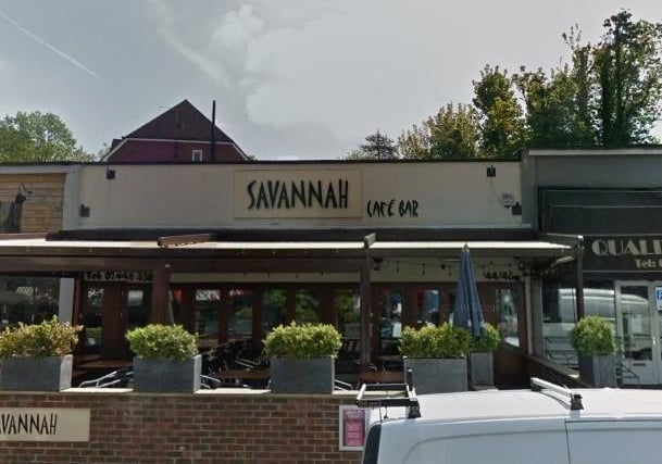 Savannah Cafe Bar in The Broadway, Haywards Heath. Picture: Google Street View