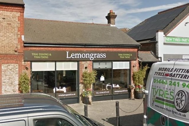 Lemongrass in Station Road, Burgess Hill. Picture: Google Street View