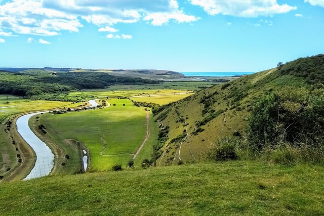 This stunning view of the Cuckmere Valley from High and Over was taken by Rod Evans from Seaford, with a Motorola G6 phone. SUS-200722-111204001