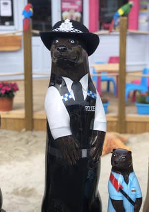 From August 10 to September 6, ten otter figurines dressed as key workers will be featured in window displays across Chichester's city centre