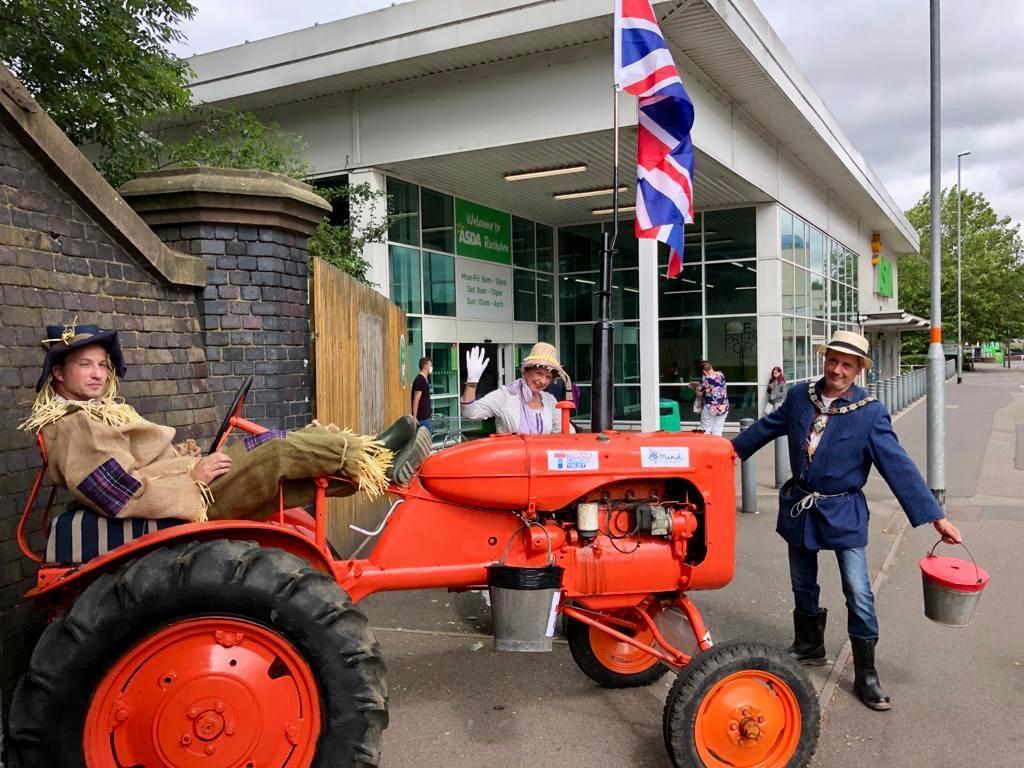 Did you spot Worzel outside Asda in Rushden?