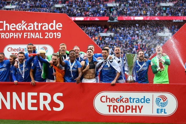 The EFL Trophy final will take place in March. Portsmouth were the last team to win the competition in 2019 after the 2020 final was cancelled due to the pandemic.