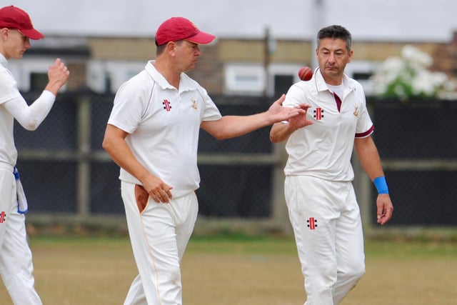 Action from Steyning v Littlehampton, Clapham and Patching / Picture: Stephen Goodger