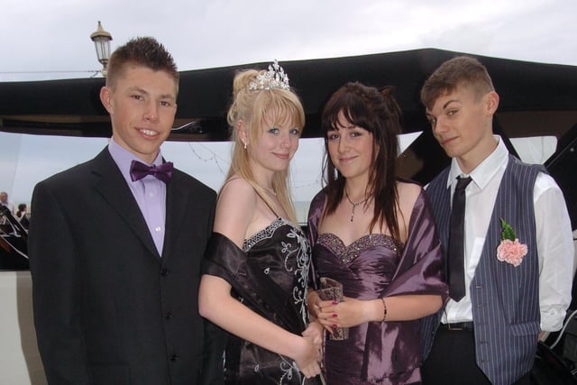 Bishop Bell School prom night at the Cavendish Hotel.