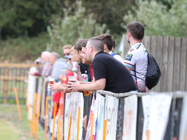 Hastings take on Folkestone and the fans are back at The Pilot Field / Picture: Scott White
