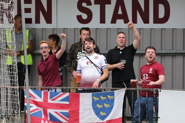 Hastings take on Folkestone and the fans are back at The Pilot Field / Picture: Scott White