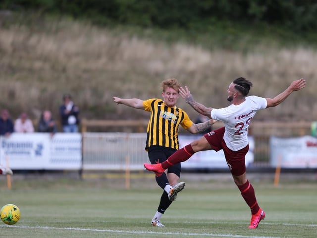 Hastings take on Folkestone and the fans are back at The Pilot Field / Picture: Scott White
