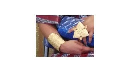 The jewellery was stolen in a burglary