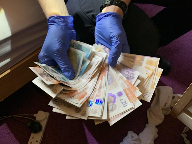 Two men were arrested