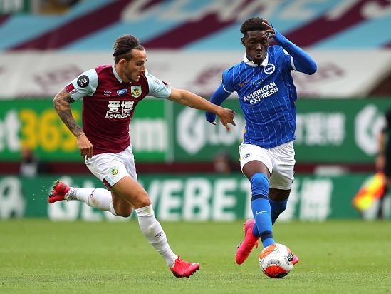 The midfielder looked good early on and provided energy and sharp tackles in the midfield