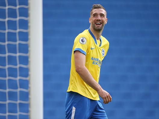 The Celtic target came on for White on 60 minutes. Defended soundly and nodded a header just over the bar from a Mac Allister freekick