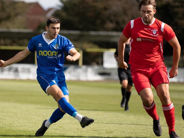Action from Selsey's friendly win over Ringwood / Pictures: Chris Hatton