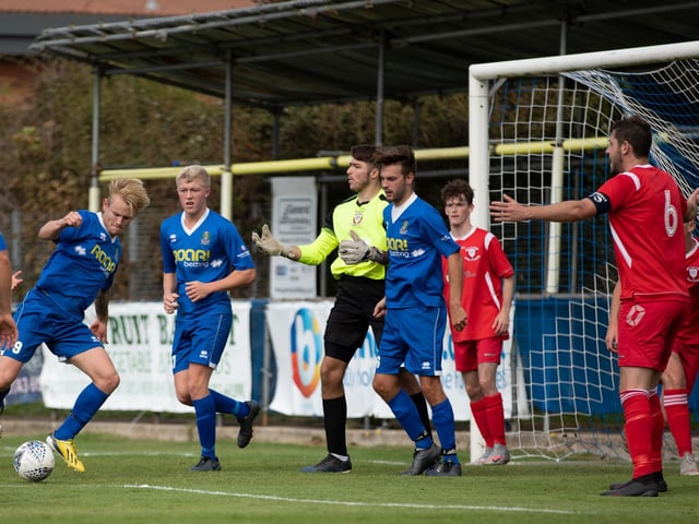 Action from Selsey's friendly win over Ringwood / Pictures: Chris Hatton