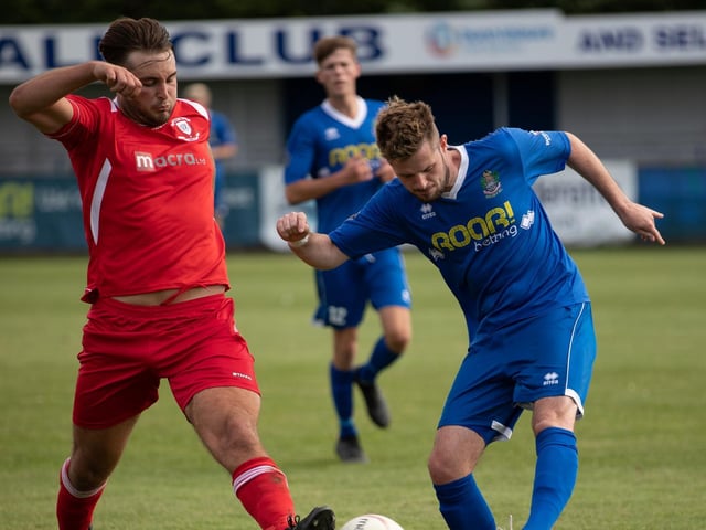 Action from Selsey's friendly win over Ringwood / Pictures: Chris Hatton