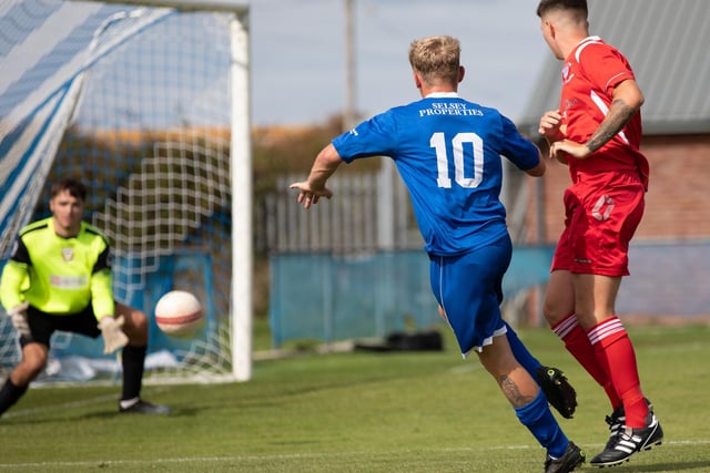 Action from Selsey's friendly win over Ringwood / Pictures: Chris Hatton