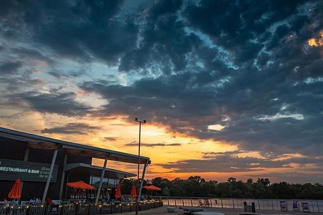 A gorgeous sky at Rushden Lakes captured by Jason Photography