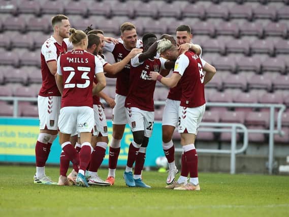 Ryan Watson gets the plaudits after making it 3-0.