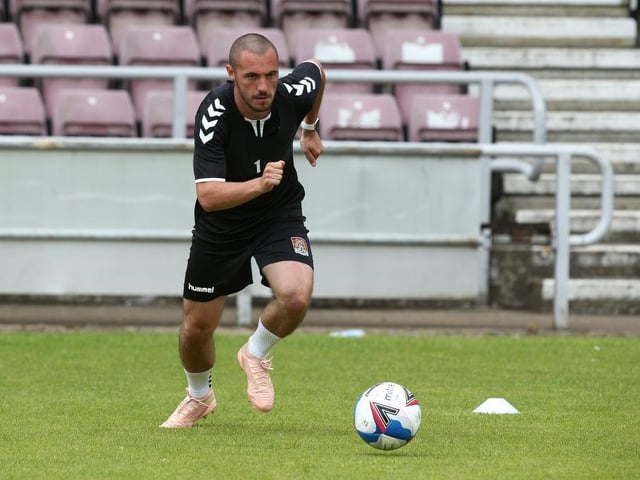 A workaholic down Town's right flank, charging up the pitch to help out in attack before charging back to carry out his defensive duties. Pressed the visitors like a madman at times... 8