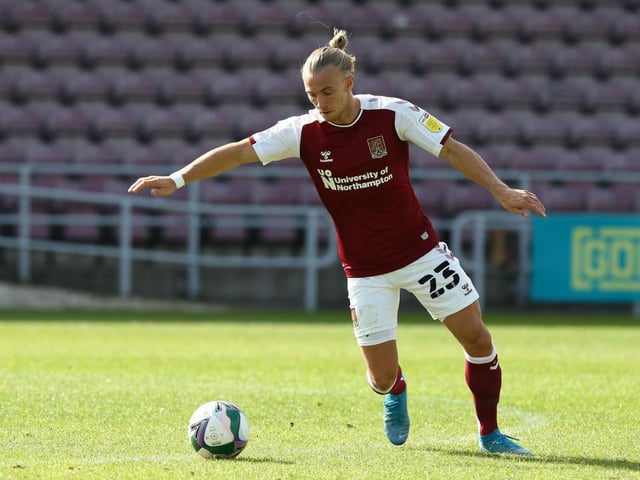 Sharp work to win the spot-kick and became more involved in the second-half. Used the ball well and put good delivery into the box without compromising his defence work... 7.5