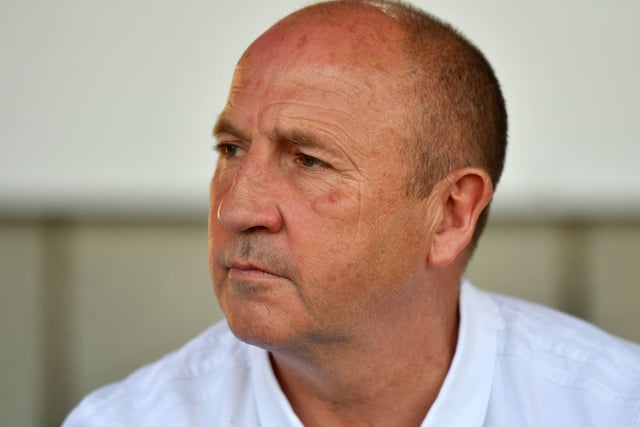 23rd ACCRINGTON STANLEY: Stanley suffered a player exodus at the end of last season, including star man Jordan Grant, and replaced them with a host of loanees. Unless a team goes bust or suffers a loss of points I can’t see them surviving again, unless those loanees turn out to be decent for manager John Coleman (pictured).
Photo: Anthony Devlin PA.