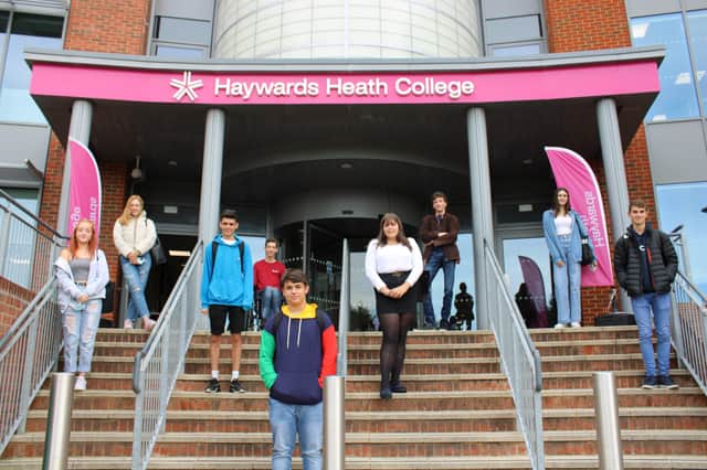 The opening of Haywards Heath College
