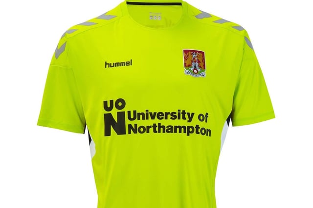 Like the home and away strips, Cobblers' third kit is also designed by Hummel.