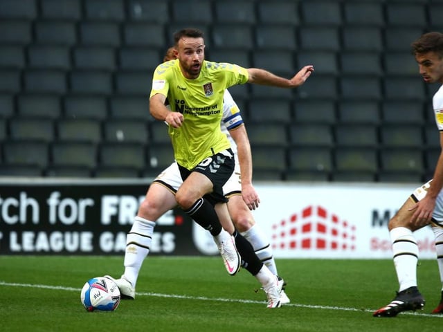 His pressing was causing Dons all kinds of problems in the first-half, no more so than when he forced the mistake that eventually led to Mills' goal. A quiet second period as Town's most advanced attacker... 7 CHRON STAR MAN