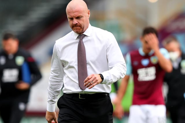 Without wishing not to sound patronising, the Clarets have done superbly to stay in the top division as long as they have. But gravity comes into play and the law of football averages has to pull them back down some time, like Bournemouth before them. This could be the year Sean Dyche's croakiness finally breaks into a tearful goodbye to the Prem. Prediction: 18th.
