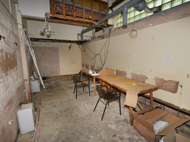 Photo showing the refurbishment work that's being carried out at the 140-year-old Winter Garden in Eastbourne. 7/9/20/
Ladies' toilets SUS-200709-142556001