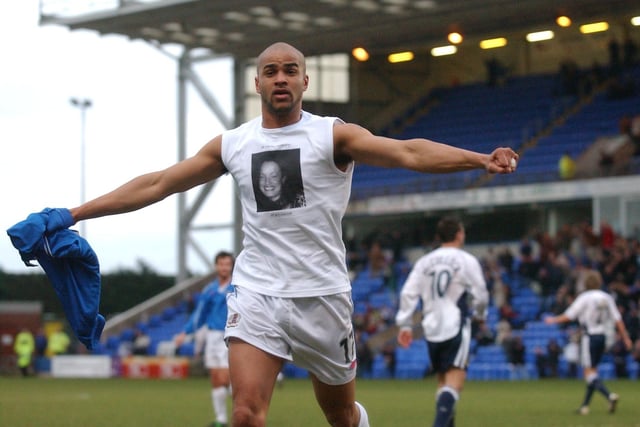 5th LEON MCKENZIE: Carried a pretty average Posh side before earning the big-money move he deserved to Norwich City. Strong as an ox, decent in the air and a quality left foot.
