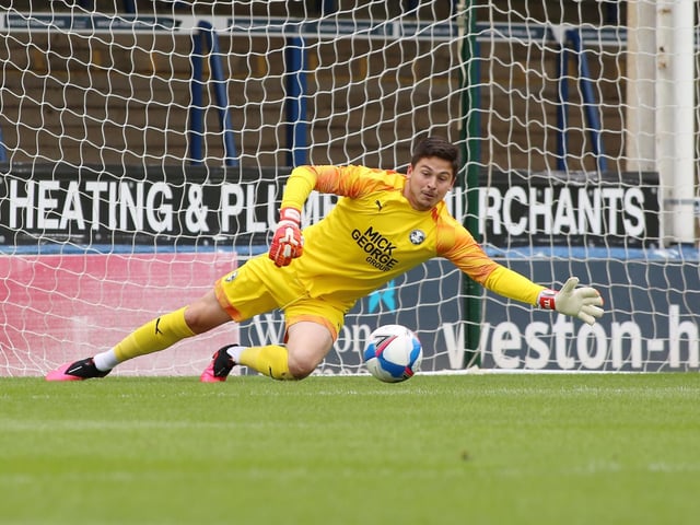 CHRISTY PYM: Beaten by two glorious strikes. Kicked the ball too long and too straight at times. 6