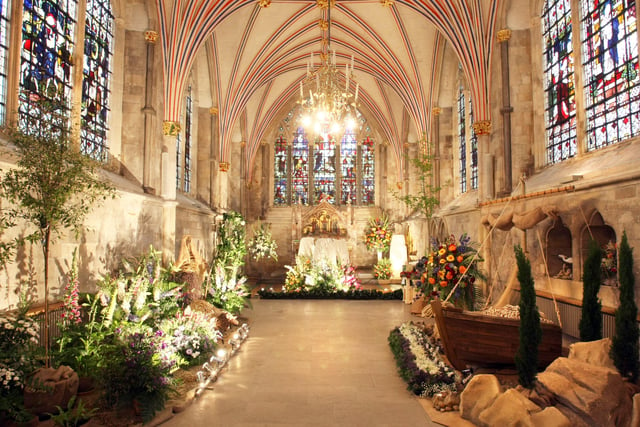 The Festival of Flowers at Chichester Catherdral will take place on June 3 to 5 2021, Photo by Derek Martin