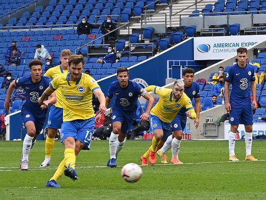On with 10 to go for Ben White and had little chance to influence the match
