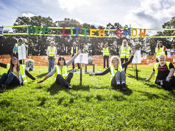 More than 30 people help to keep Abington Park clean on a voluntary basis. Pictures by Kirsty Edmonds.