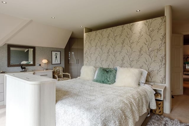 One of the bedrooms in Meadowbank Lodge. Photo: Fine & Country
