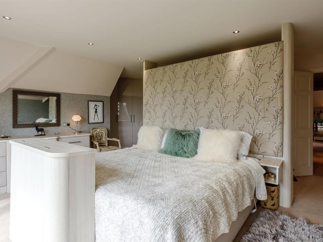 One of the bedrooms in Meadowbank Lodge. Photo: Fine & Country
