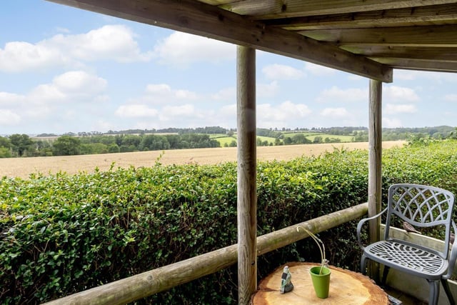 Views from an elevated platform in Meadowbank Lodge's garden. Photo: Fine & Country