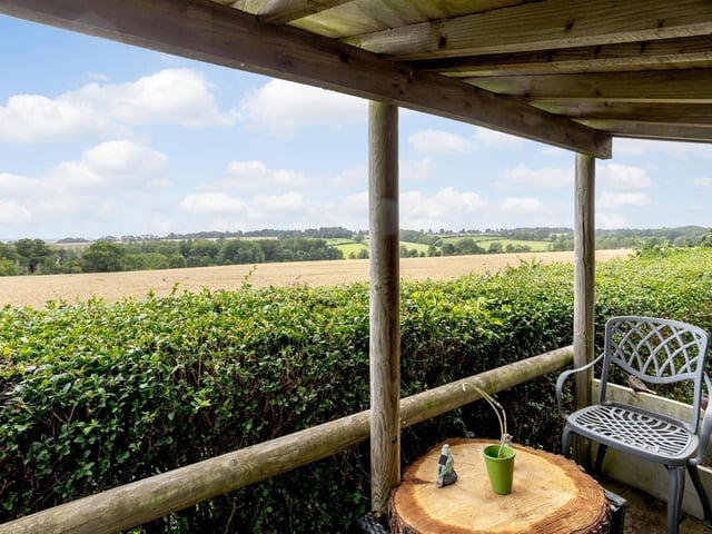 Views from an elevated platform in Meadowbank Lodge's garden. Photo: Fine & Country