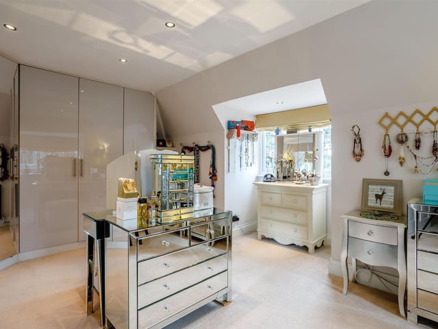 A dressing room at Meadowbank Lodge. Photo: Fine & Country