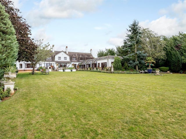 Meadowbank Lodge sits on 0.8 acres of land. Photo: Fine & Country